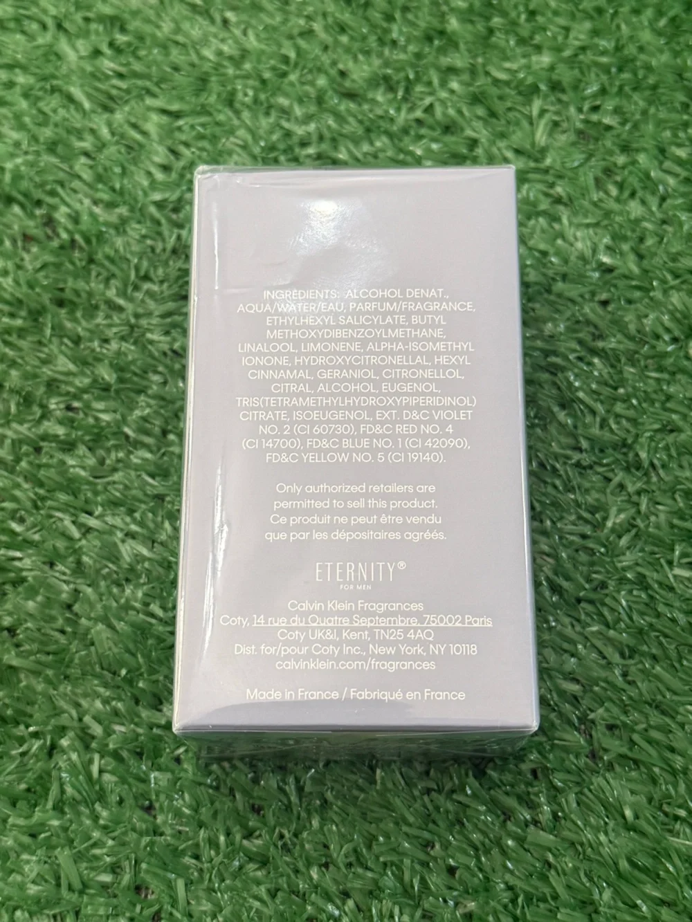 Calvin Klein Eternity Aqua for Men – 50ml / 1.7oz – Brand New Sealed